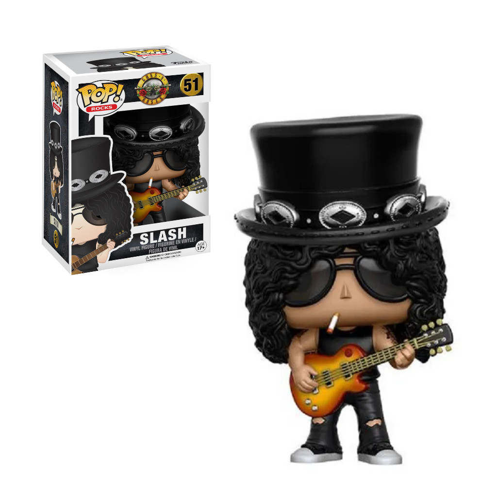 Boneco Figura de Ação Rock e Roll Guns N Roses – Slash