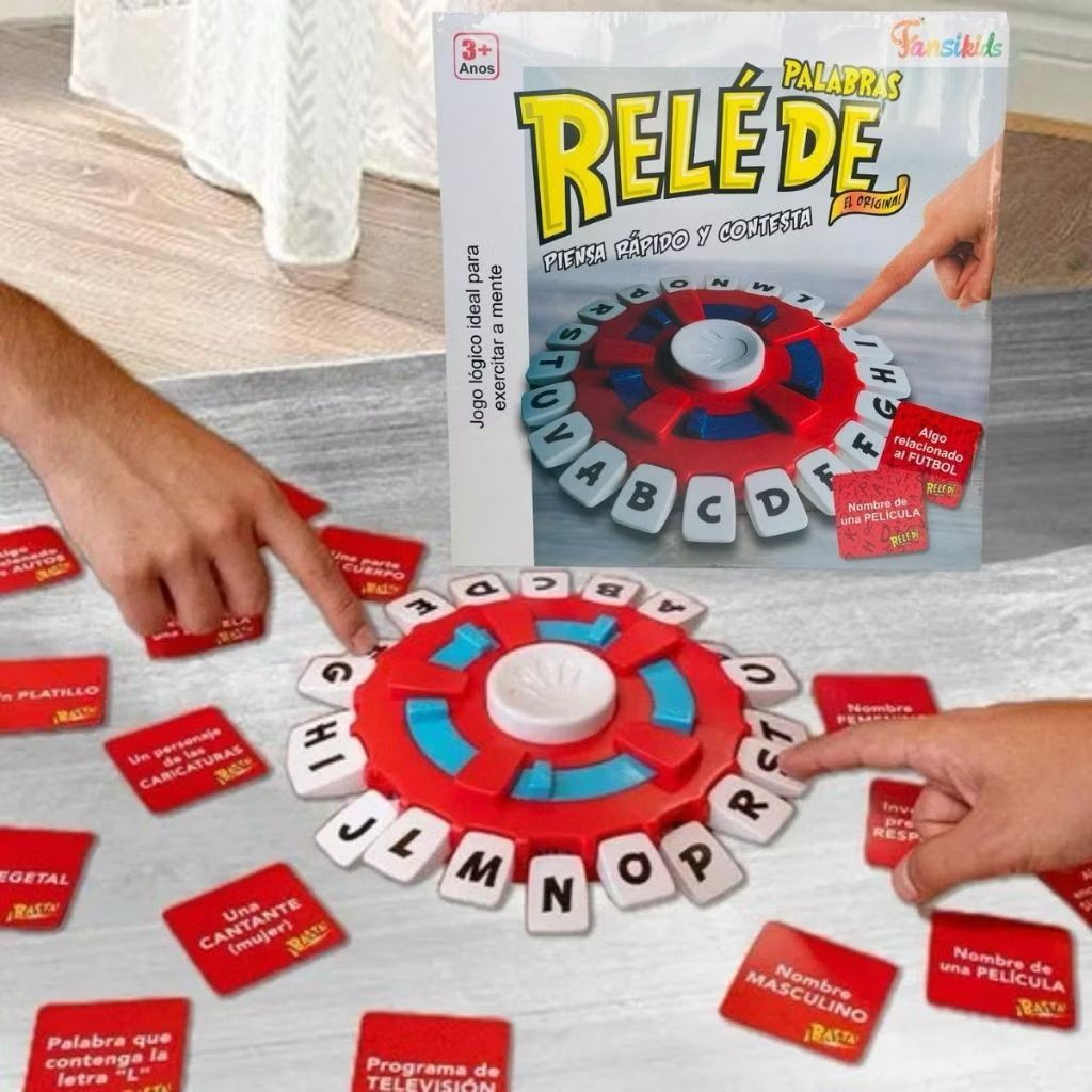 JOGO EDUCATIVO TABULEIRO PENSE RAPIDO DE MESA SEM PILHA E COM PILHA  PARA CRIANÇAS E ADULTO CARTAS E