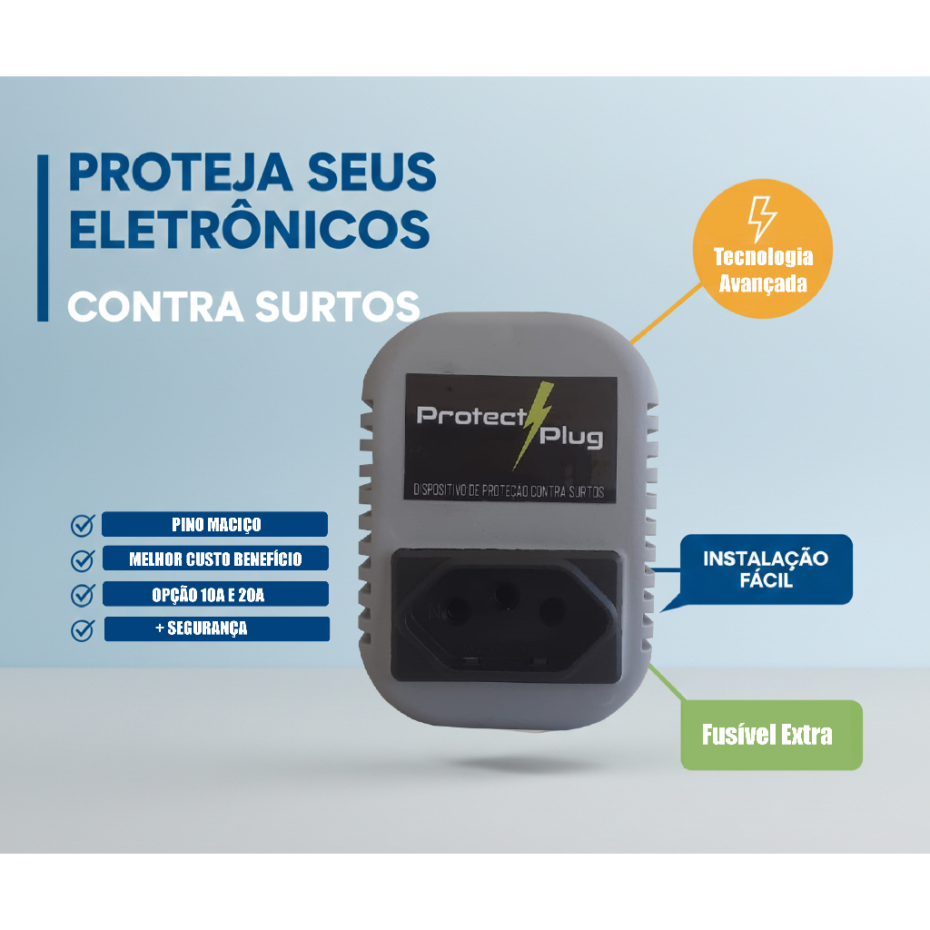 ProtectPlug – Dispositivo de Proteção Elétrica contra Surtos