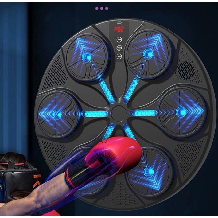 Máquina De Boxe Inteligente Música Alvo De Pared