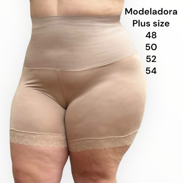 Short Cinta Modeladora alta Compressão plus size