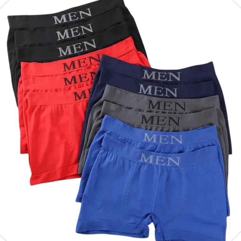 Kit 10 Cuecas de Microfibra  Conforto, Durabilidad