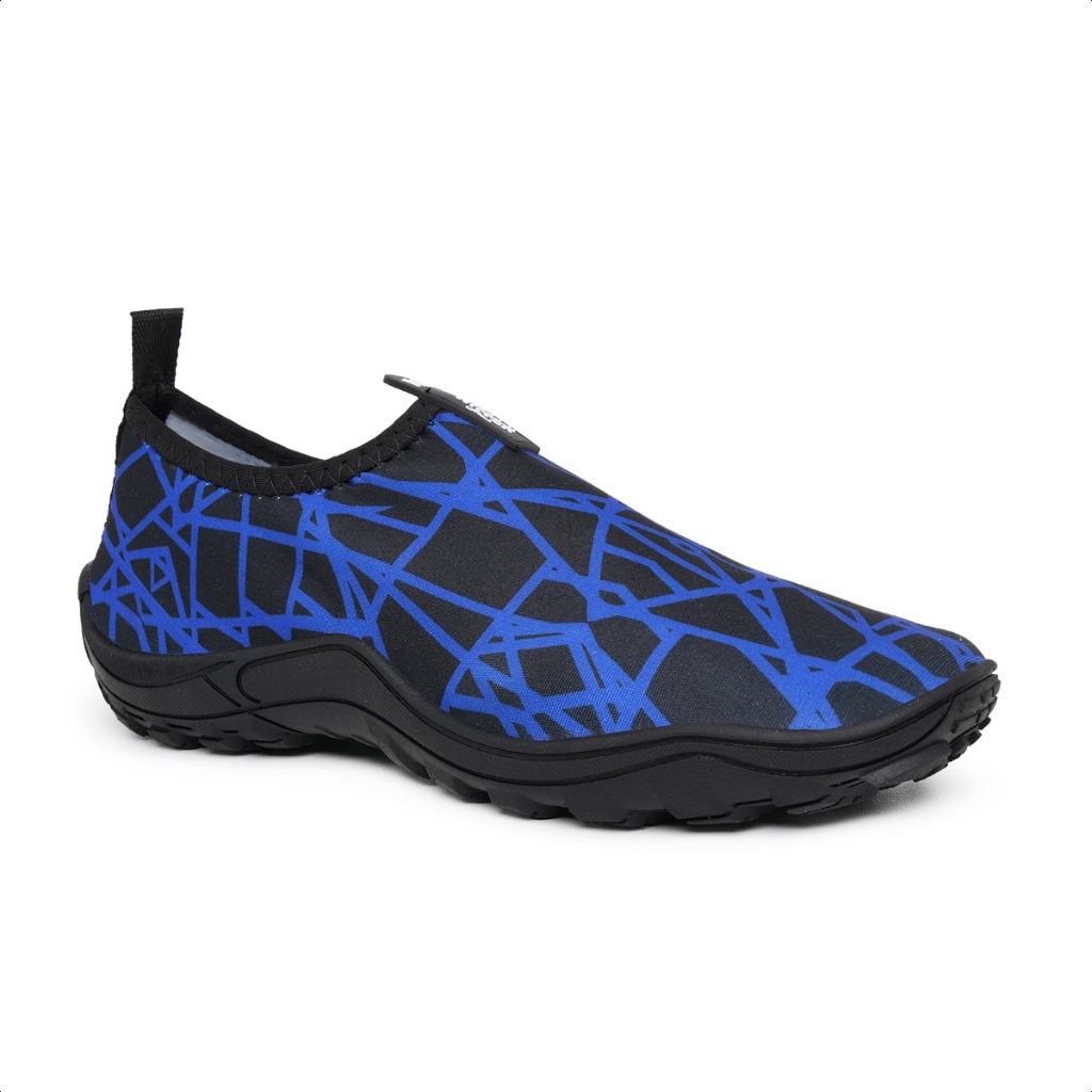 SAPATILHA AQUÁTICA AZUL FLEXIVEL E CONFORTAVEL MERGULHO,SURF,PISCINA, PESCARIA PERFEITA PARA VIAGENS