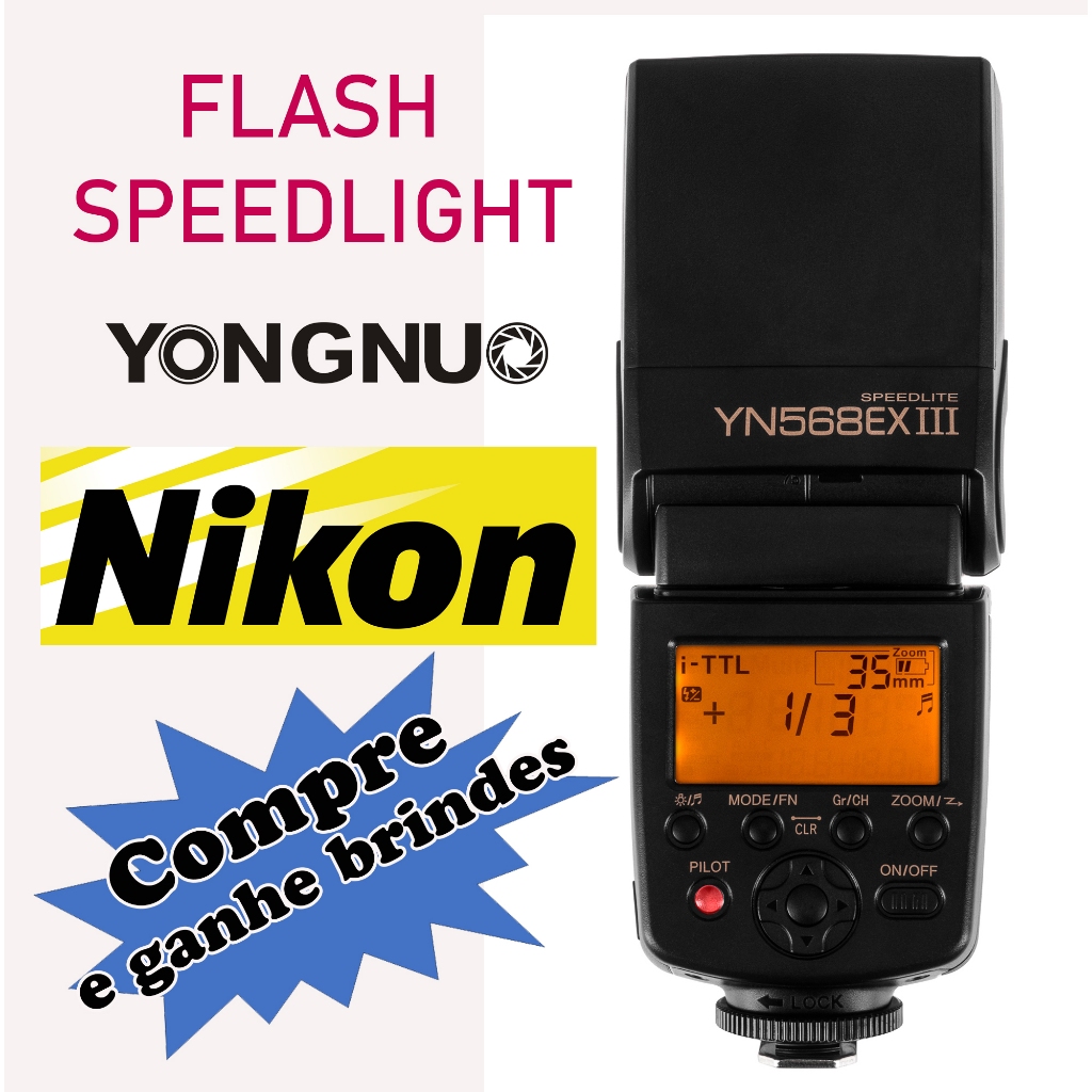 FLASH YOUNGNUO YN568EXIII PARA NIKON