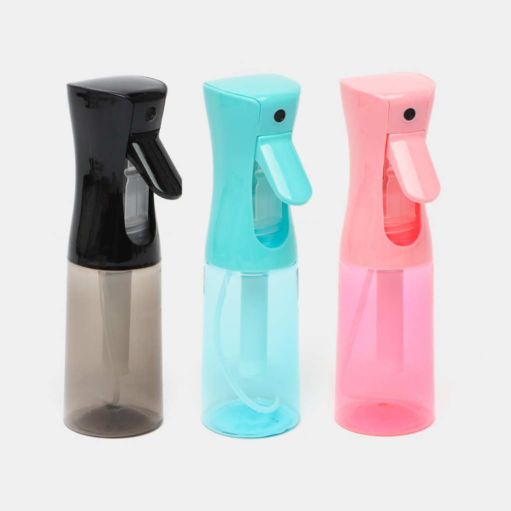 300ML Borrifador Spray Névoa PulverizadorBarbeiro Cabelereiro Jato Contínuo Profissional para Salão