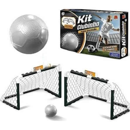 kit 2 Mini Traves com Rede + 2 Bola / 02un Trave