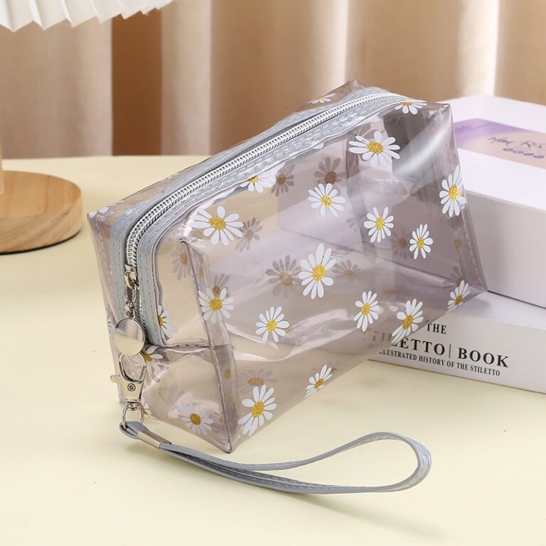 Estojo Necessaire Bolsa de Maquiagem Transparente 
