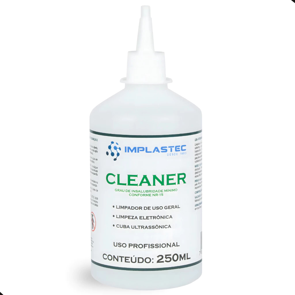 Cleaner Limpador de Uso Geral Implastec – Para Limpeza de Eletrônicos, Placas e Circuitos (Isento de