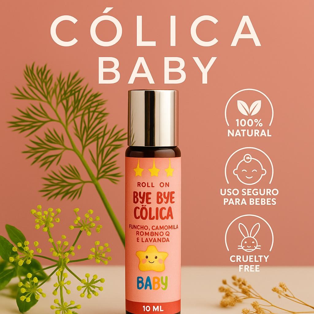 Aromaterapia Infantil Cólica Bebê Natural Blend Óleos Essenciais dormir melhor insônia ansiedade