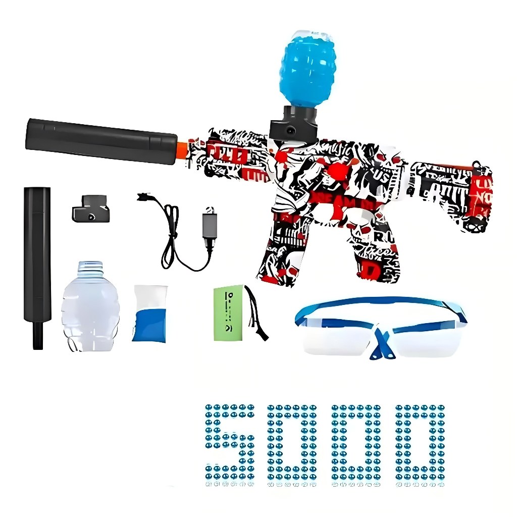 Arminha de bola de gel Ak47 M416 Novo Automático Arma de Gel Bolinha de Gel