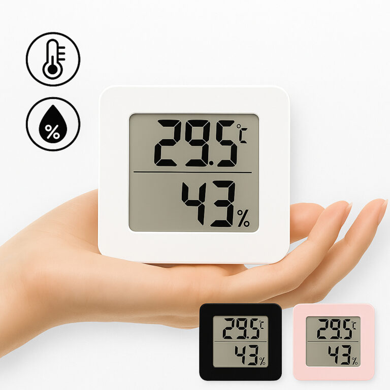 Higrômetro Termômetro Digital LCD Medidor de Umi