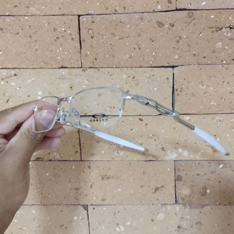 Óculos Armação de Descanso Metal Mola Sem Grau 