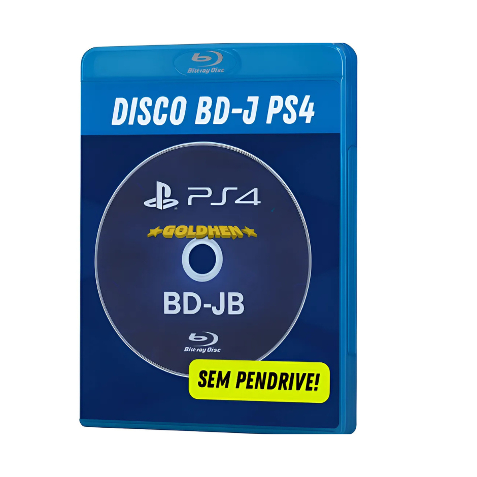 Bdj Ps4 9.0 até 12.52 Disco Blu Ray Desbloqueio Nova Versão Bdjb Não Precisa De Pendrive