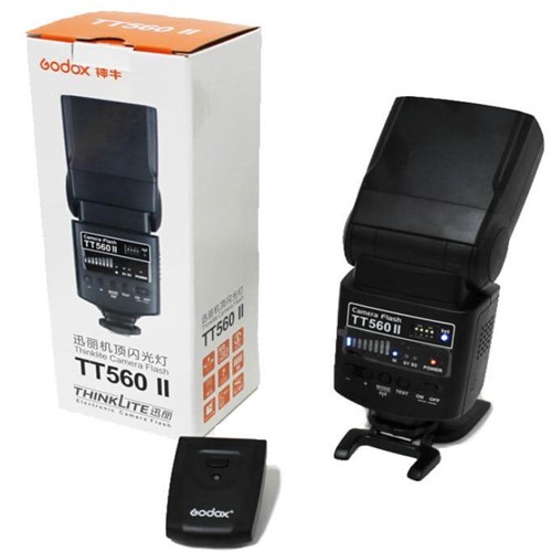 Flash GODOX Speedlite TT560 II com Disparador Niko