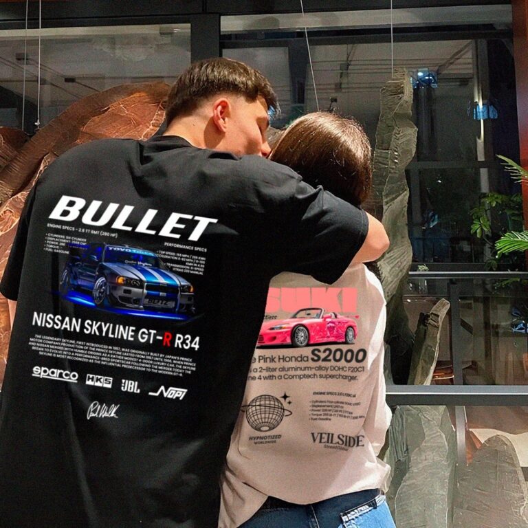 Kit 2 Camiseta Casal Suki e Brian Velozes e Furios