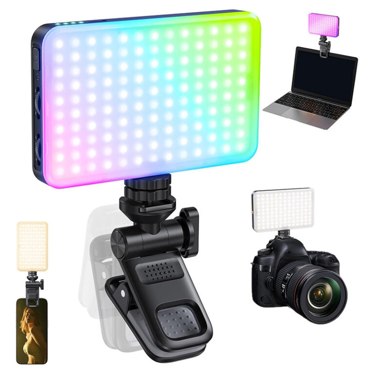 Luz Portátil Para Foto LED Sete Cores  Para Câme