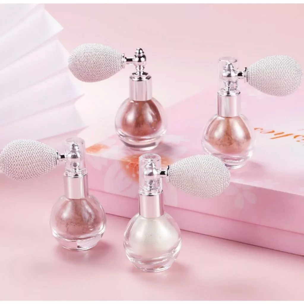 Sprays lluminadores para Corpo e Cabelo Efeito Glow Instantâneo
