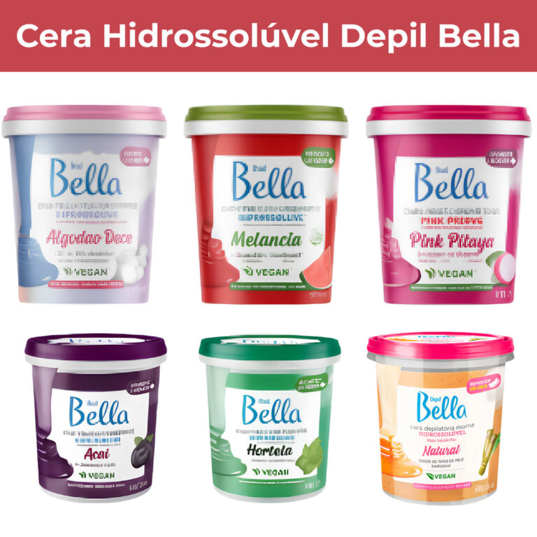 Cera Hidrossolúvel Depil Bella Morna 600g Escolha