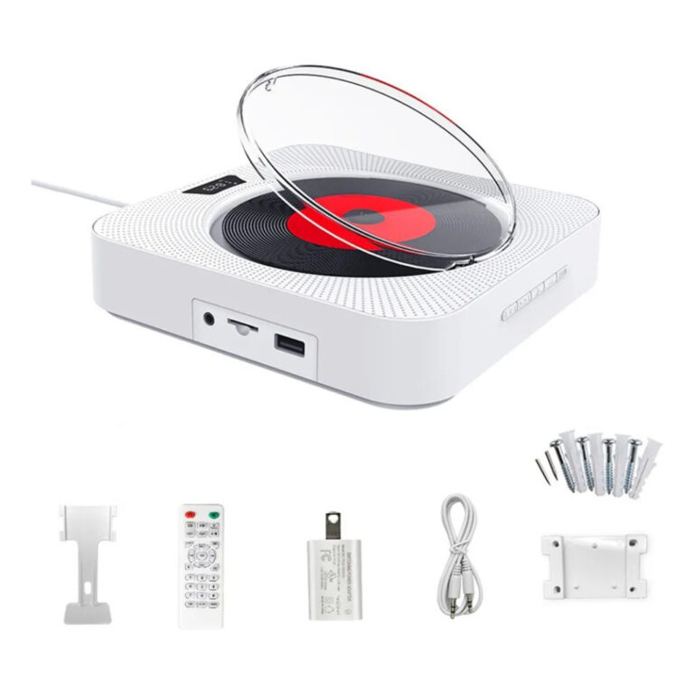 Cd Pendurado Na Parede Portátil Com Bluetooth / F