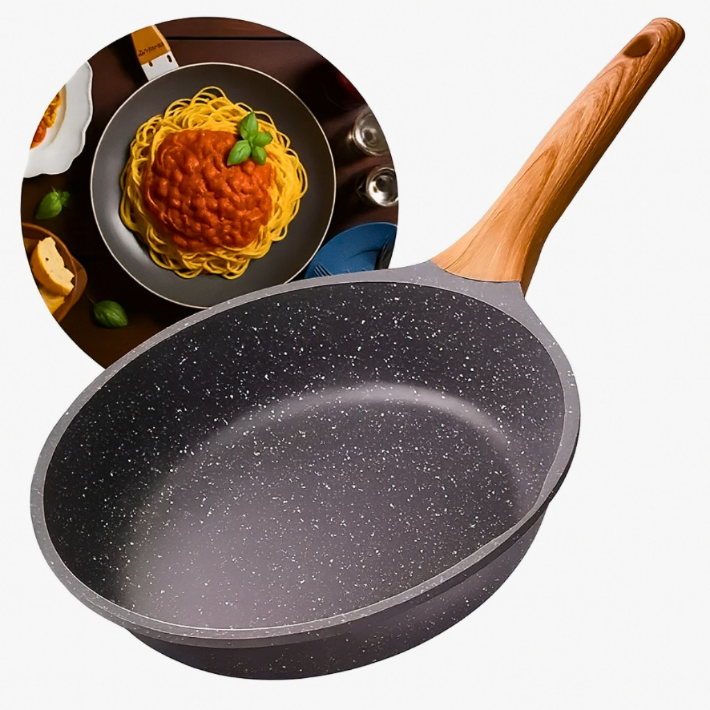 Frigideira Ceramica Antiaderente Fogao Cooktop 20 Cm Indução