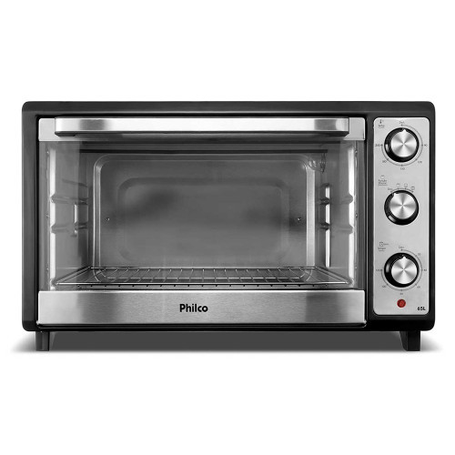 Forno Elétrico Inox 65L Philco Dupla Resistência