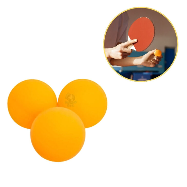 Kit 6 Bolinhas de Ping Pong Laranja 40mm | Leves,