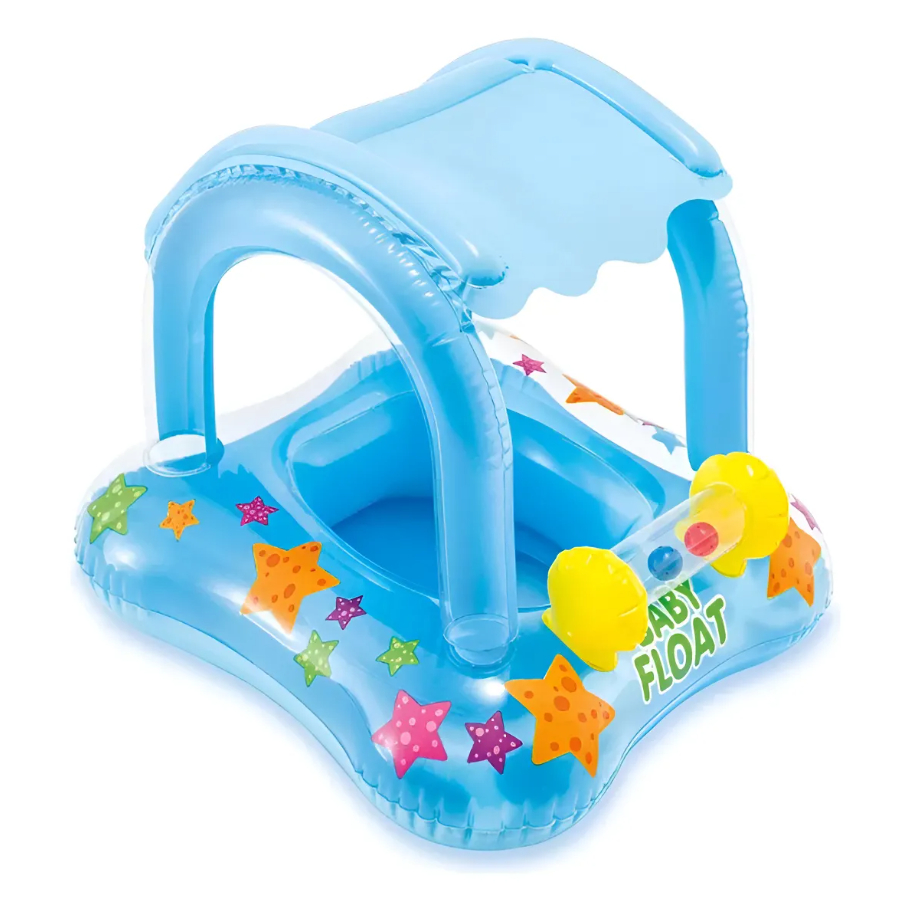 Bóia Infantil Para Bebê Protege Do Sol Praia Piscina Apoapp
