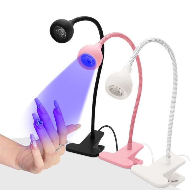 Luminária Lâmpada LED UV Portátil 3W com Clip  