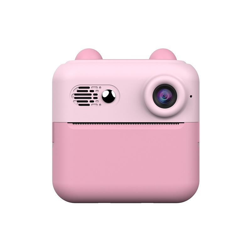 Câmera De Impressão Instantânea Para Crianças Vídeo Fotografia Digital Fotográfica Toy Mini Impresso