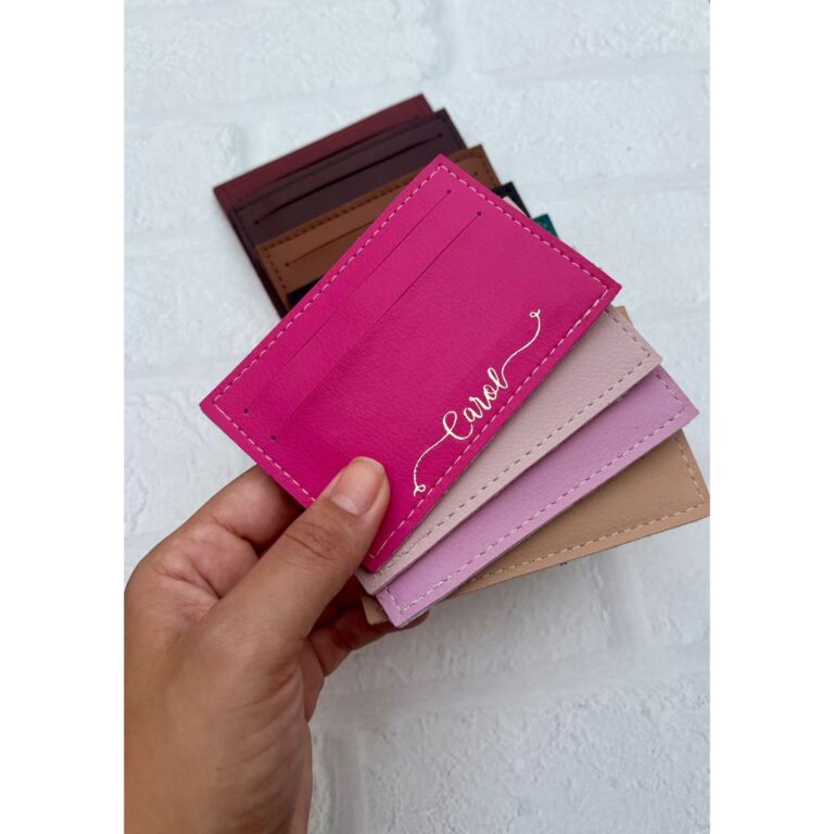 Mini Cartão Feminino Personalizado Com Nome Lembr