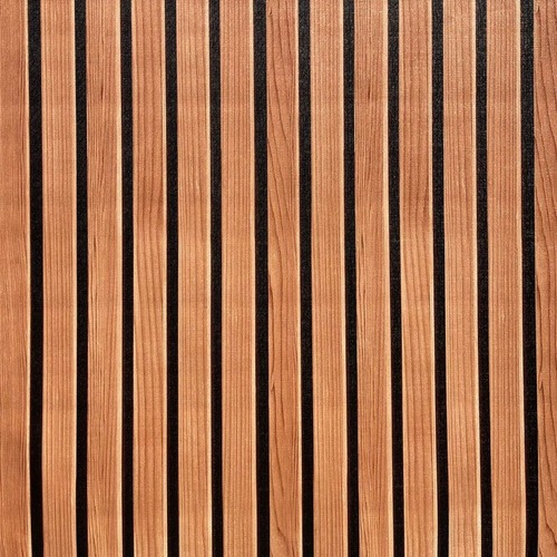 Papel De Parede Adesivo Ripado Madeira Lavável 10