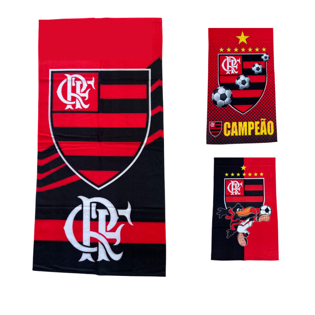 Toalha Rubro negra Kit Banho praia piscina Gigante Conforto e Qualidade