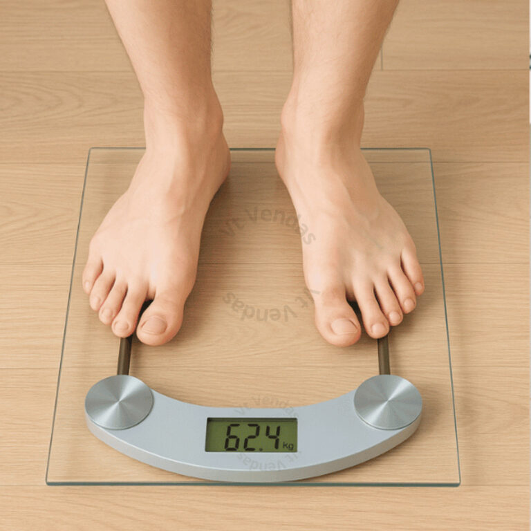 Balança Corporal Digital Transparente Até 180kg 