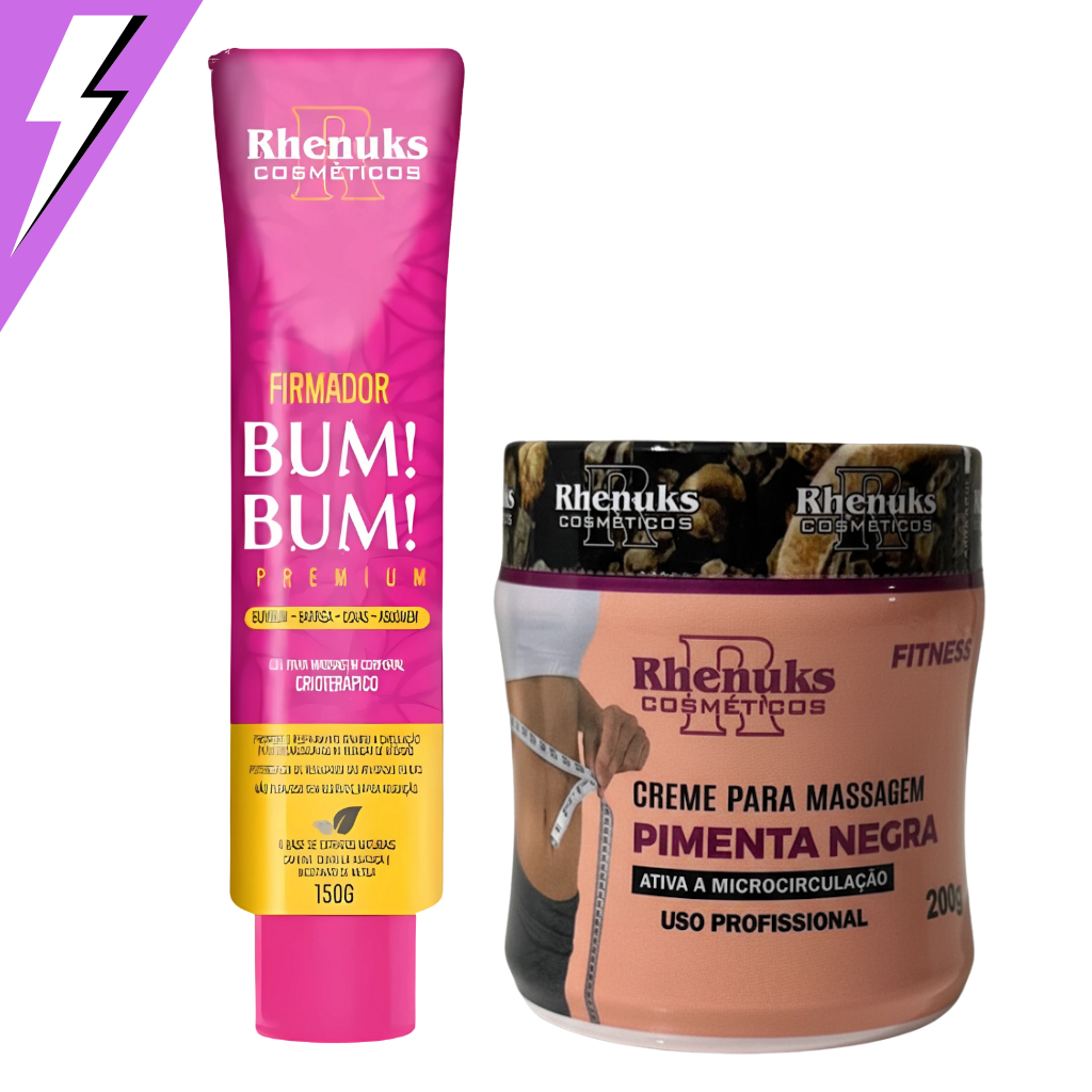 Gel para Massagear – Firmador Bumbum Premium Crioterápico 150g Rhenuks Barriga Coxas Celulite Abdôme