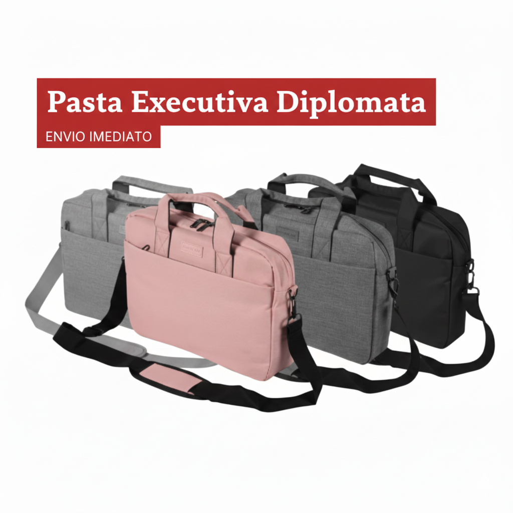 Pasta Capa Case Notebook Maleta Bolsa Executiva Case Notebook – ESCOLHA SUA COR