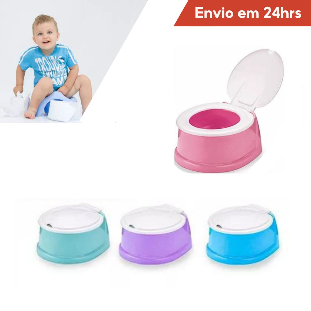 Assento Redutor Troninho Infantil Sanitario Pinico Meninas Menino
