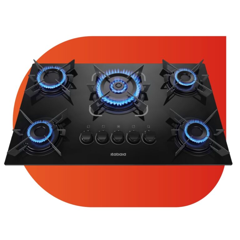 Cooktop Itatiaia Electra 5 Bocas Tripla Chama Mesa