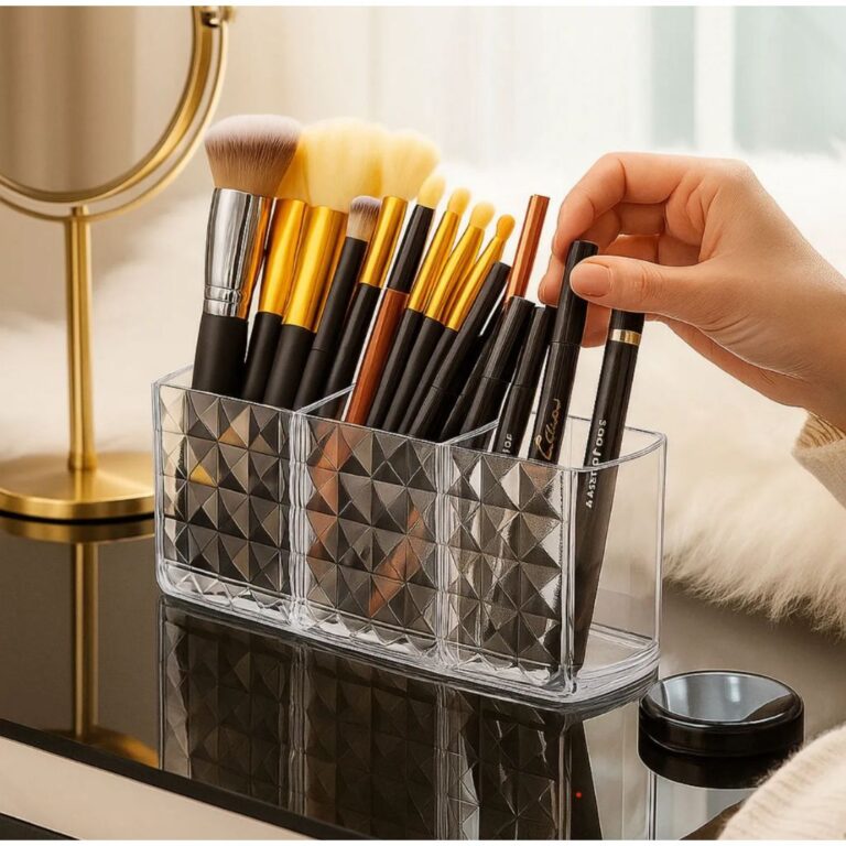 Porta Pincel Diamante  Seu Cantinho da Beleza Mere