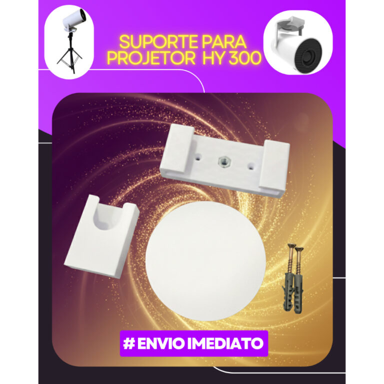 Suporte Para Projetor Hy300 Parede Tripé Teto Mag