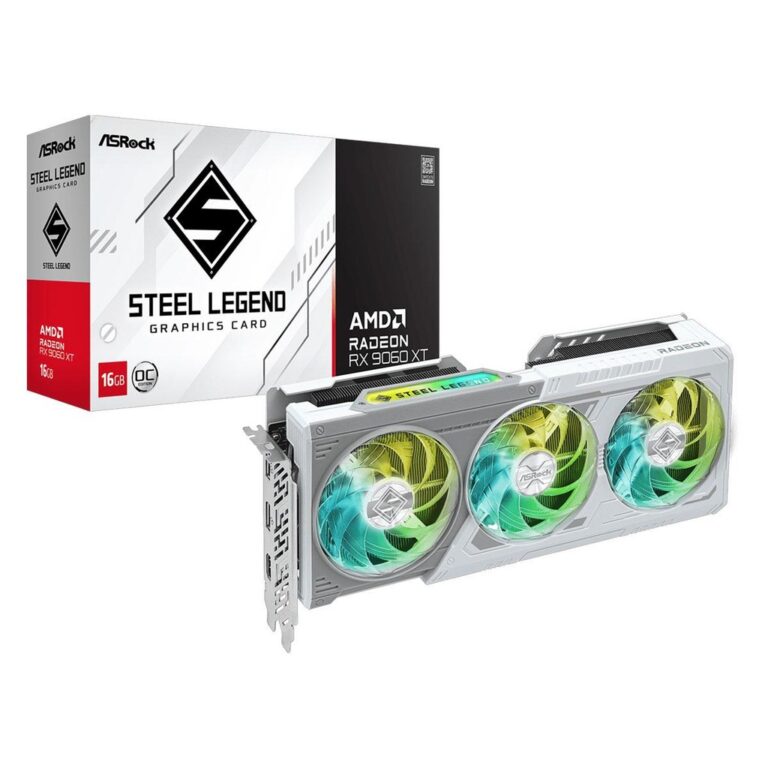 Placa de Vídeo Radeon Rx 9060 Xt Steel Legend Oc 