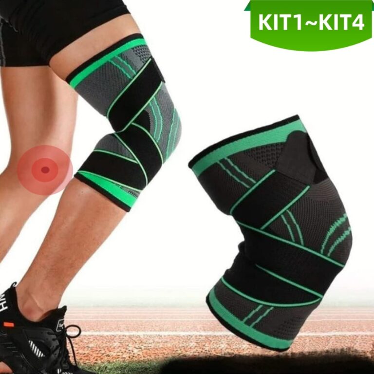 Kit1~Kit4 Joelheiras de Compressão Ortopédica Aj