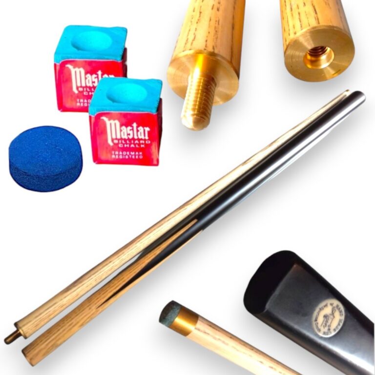 Taco de sinuca bipartido snooker alta qualidade so