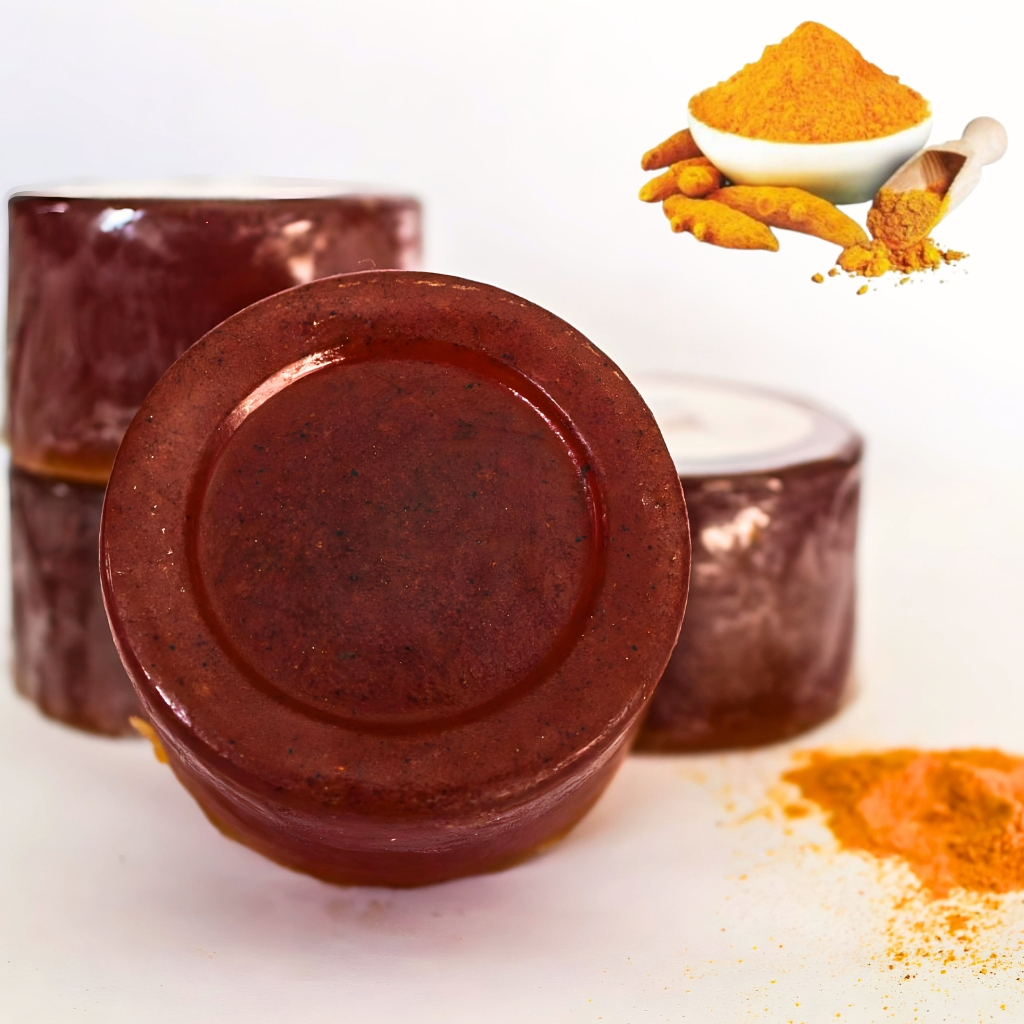 Sabonete depilatorio de açafrão – Depilatorio, trata folículite, redutor de pelos e clareador. – 85g