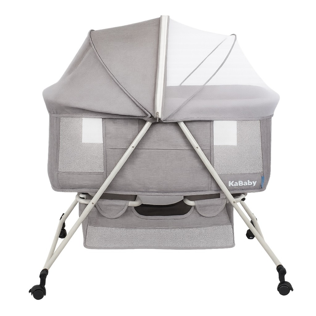 Berço Moisés Portátil Balanço Mosquiteiro e Cesto Até 9kg – Kababy