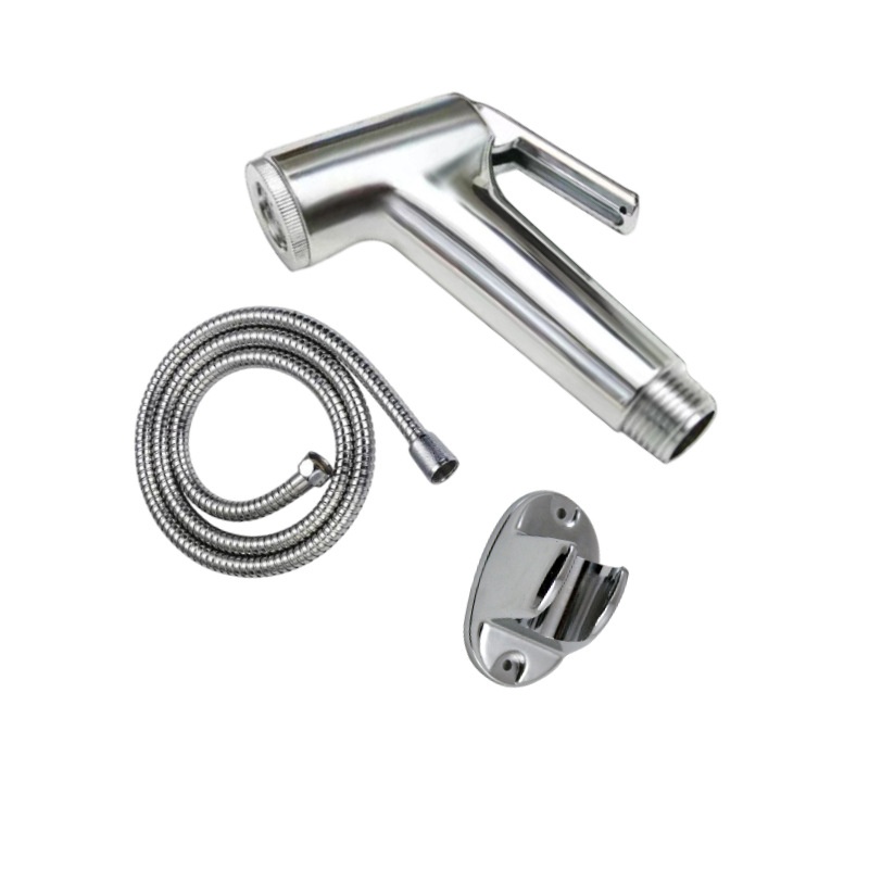 Ducha Higiênica Para Banheiro Completa Luxo Inox núcleo da válvula de cobre 1,2m Chuveirinho Privada