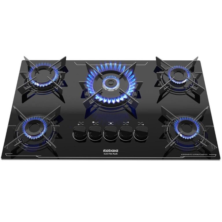 Cooktop Itatiaia Electra Plus 5 Bocas Tripla Chama