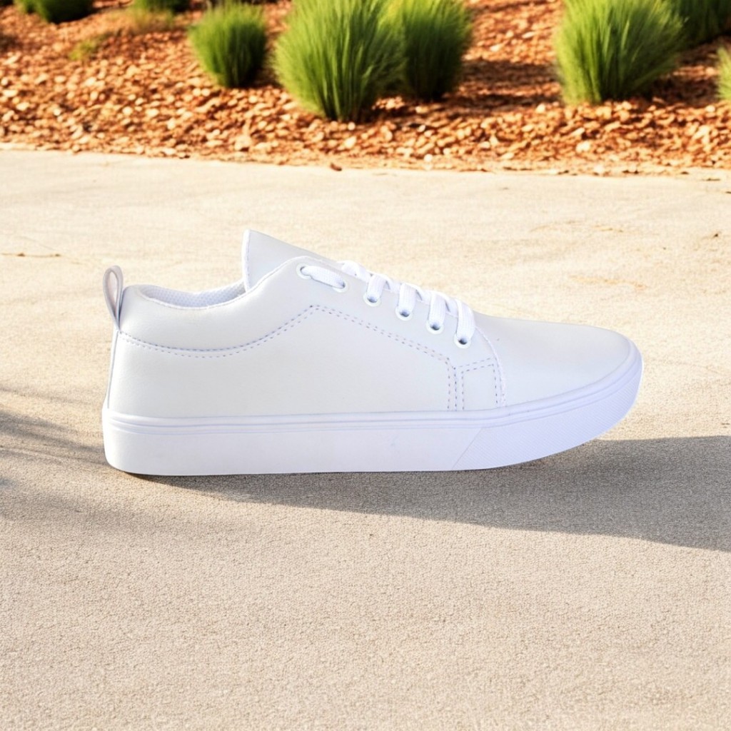 Sapatenis casual em COURO sb