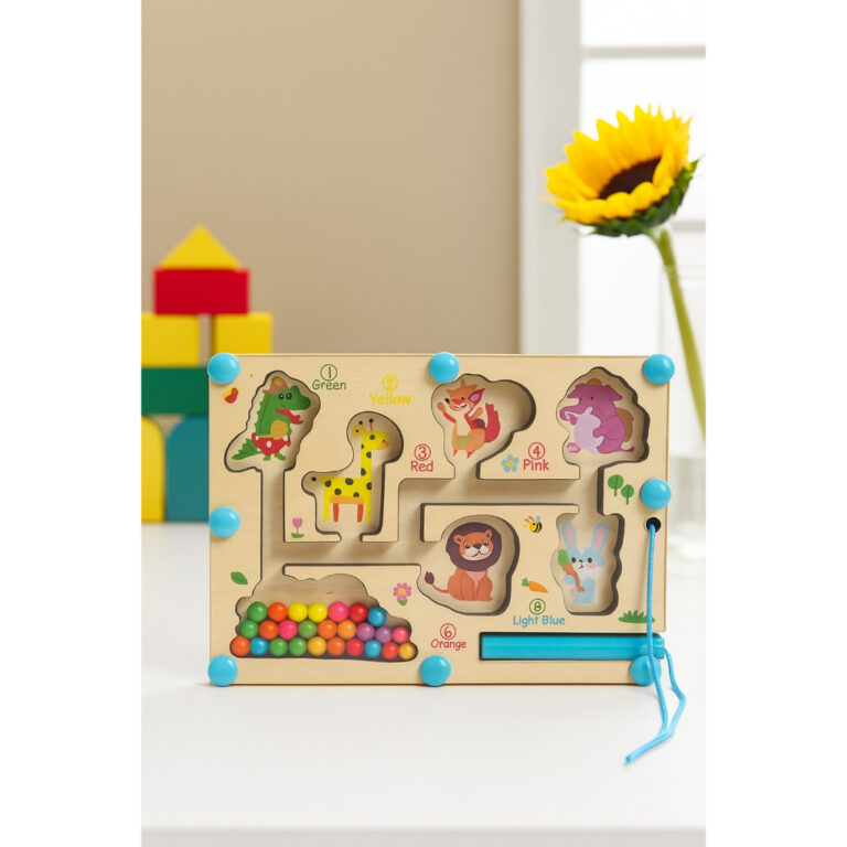 Brinquedo Labirinto Magnético com Imã Infantil B