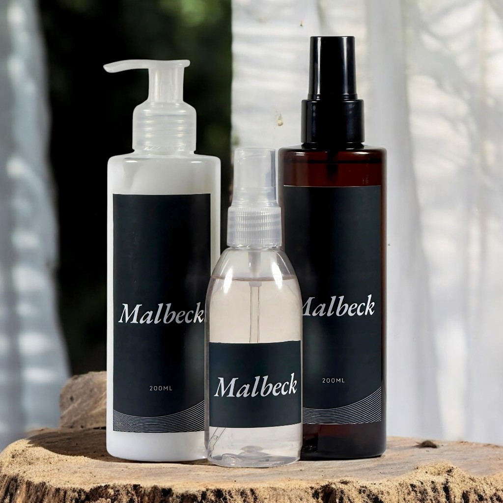 Kit Malbeck Homem Cheiroso – Body Splash + Creme Hidratante Corporal e Colônia.