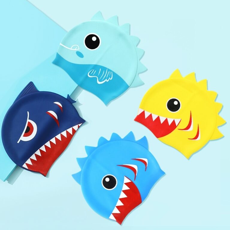 Touca para Natação de Silicone Infantil Personag